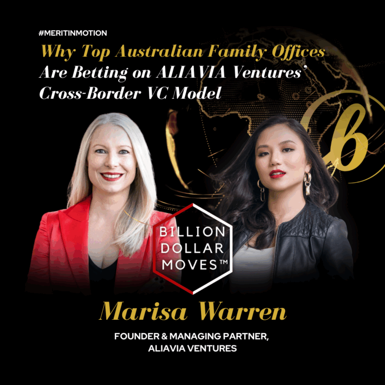 Why Australia’s Leading Family Offices Are Backing ALIVIA Ventures’ Cross-Border VC Strategy w/ Marisa Warren