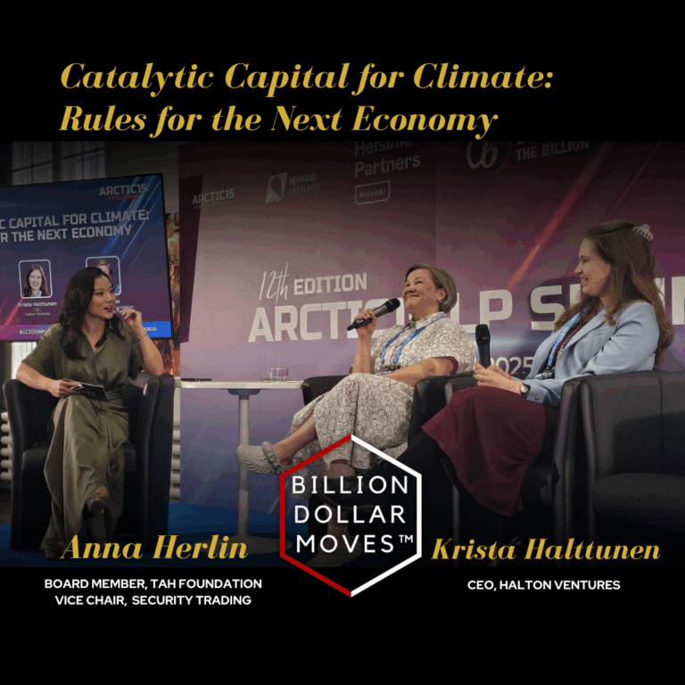 Catalytic Capital for Climate: Rules for the Next Economy